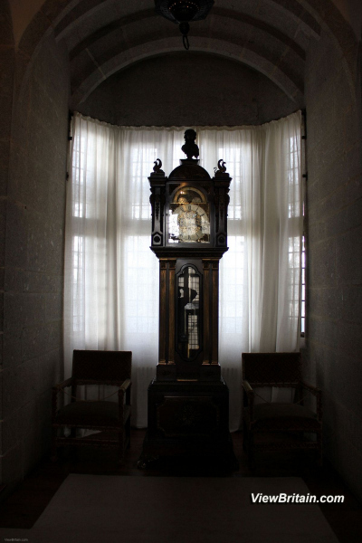 Clock-inside-Castle-Drogo