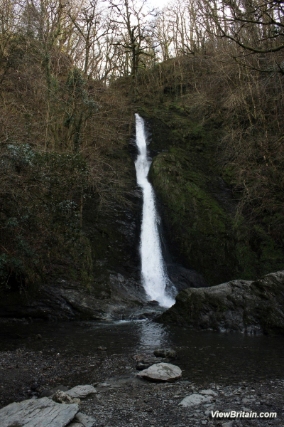 Whitelady-waterfall-Lydford-Gorge